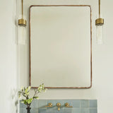 Hand Forged Metal Mirror