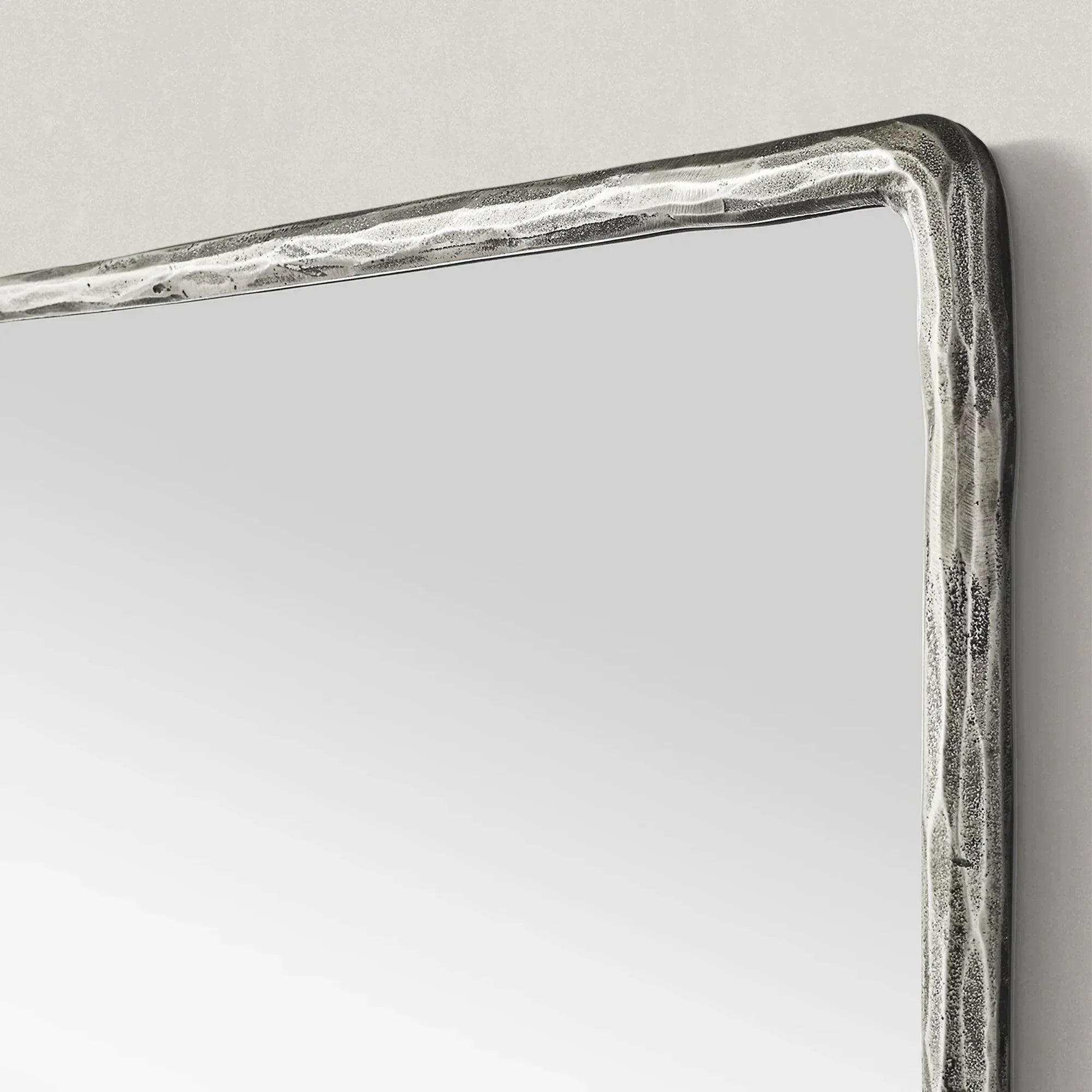 Hand Forged Metal Mirror