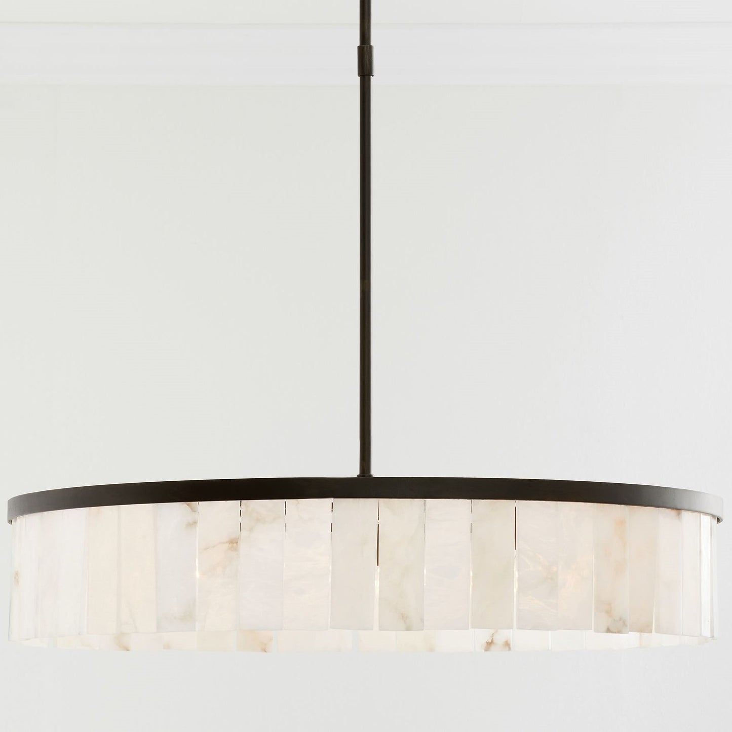 Windham Alabaster Round Chandelier 42"