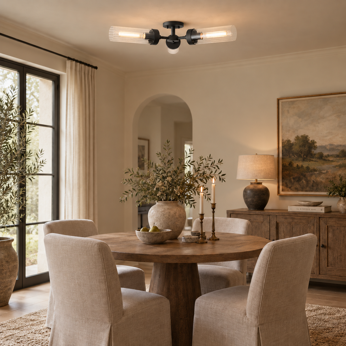 Andreas Flush Mount