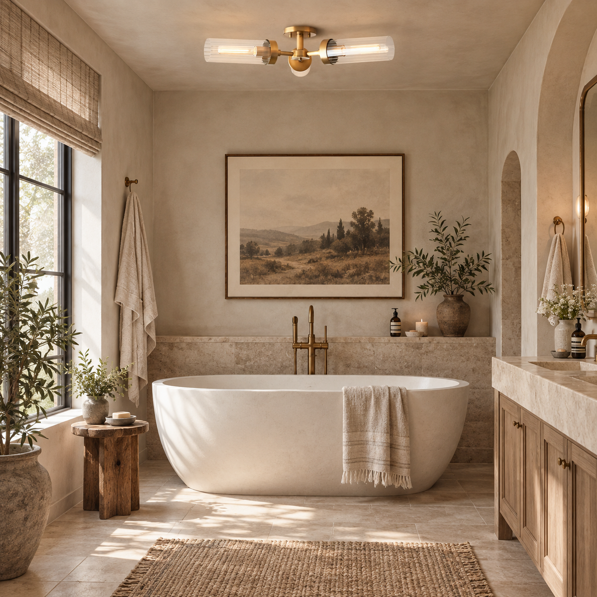 Andreas Flush Mount