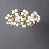 Zenora Round Grape Glass Chandelier