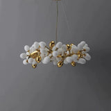 Zenora Round Grape Glass Chandelier